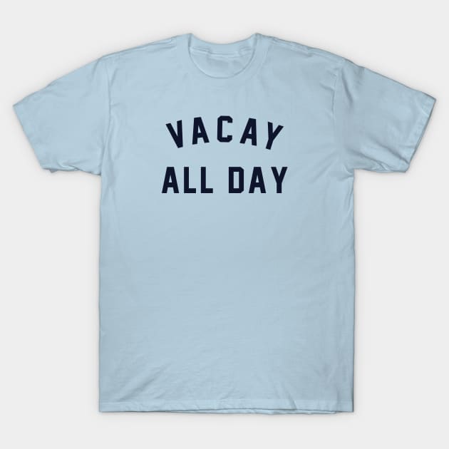 Conor McGregor Vacay All Day T-Shirt by portraiteam